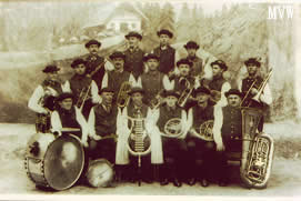 Stadtkapelle in Rosenheim/Volksfest 1908